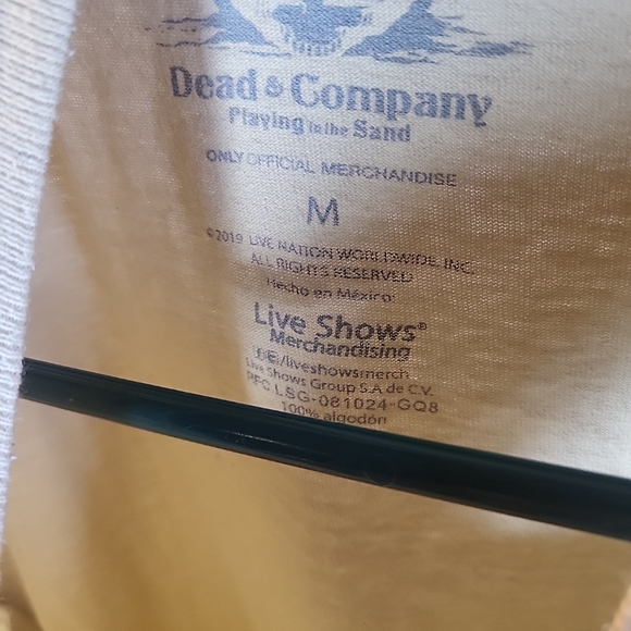Dead & Company 2019 Mexico Shirt woman Size M - Picture 3 of 4
